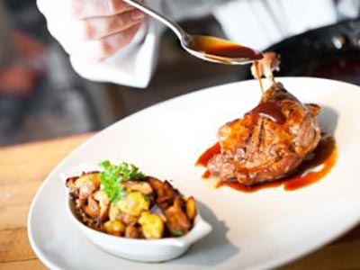 Duck leg confit